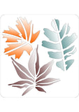 Leaves Stencil