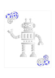 CLEARANCE - Robot stencil