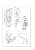 Divine Designs Salty Seahorse A5 Stamp set