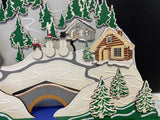 MDF Snowman Village