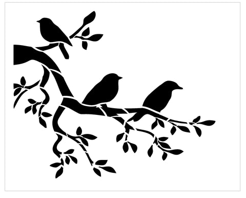 CLEARANCE - A little Birdie - trio of birds