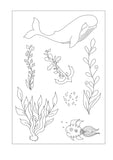 Divine Designs Walter Whale A5 stamp set