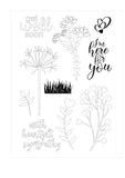 Divine Designs - Wildflowers stamp set