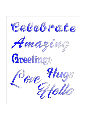 Celebrate Large Sentiments