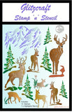 Deer Stamp and Stencil A5 Stamp set