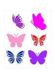 Layered Butterfly stencil