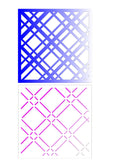 6x6 Plaid Stencil