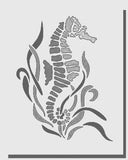 Seahorse Stencil