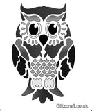 Cute Owl Stencil