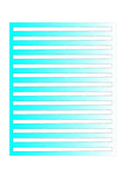 Striped stencil