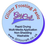 Baby Blue Frosting, Glitter Paste- Glitzcraft
