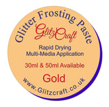 Gold Frosting Paste (50ml or 30ml Tub)