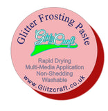 Cool Pink Frosting, Glitter Paste- Glitzcraft