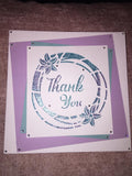 CLEARANCE - Clematis Wreath Stencil