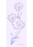 Flower Spindle Stencil by Glitzcraft