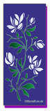 DL Magnolia Stencil Mylar stencil