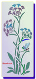 DL Wild Flower Stencil