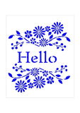 Floral Sentiments - Hello Flowers