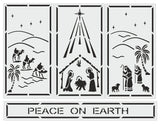 Nativity Trio Peace on Earth