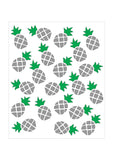 Cocktails - Pineapple Background Stencil