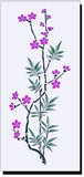 Mylar Bamboo stencil  by Glitzcraft