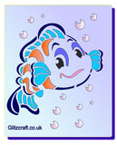 Clownfish Stencil Nemo type fish