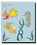 Goldfish, Stencils- Glitzcraft