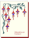 Fuchsia 2, Stencils- Glitzcraft