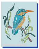 Kingfisher 2, Stencils- Glitzcraft