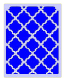 Stencil of square weave background by Glitzcraft