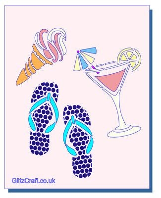 Summertime Stencil