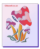 Toadstool 1 Stencil