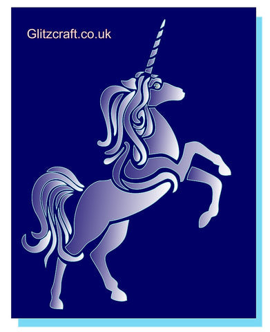 Unicorn Stencil