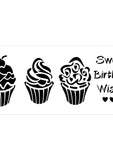 Sweet Birthday WIshes Cupcake