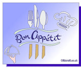 Bon Appétit Stencil