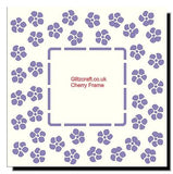 Cherry Blossom Frame  Stencil - Square 15cm x 15cm