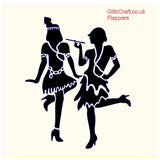 Flappers, Stencils- Glitzcraft