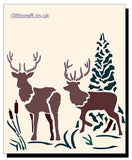 Reindeer Stencil by Glitzcraft