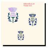 Thistle Trio - Small Stencil