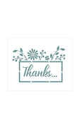 CLEARANCE - Floral Sentiments - Thanks Flower Box