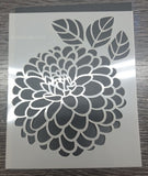 CLEARANCE- Zinnia Stencil