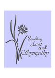 Sympathy Stencil