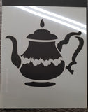 Teapot Stencil