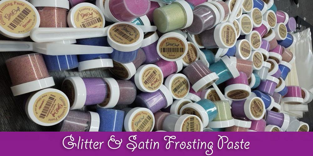 Glitter and Satin Frosting Paste